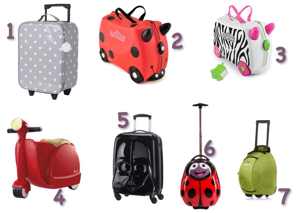 sélection valises pour enfant
